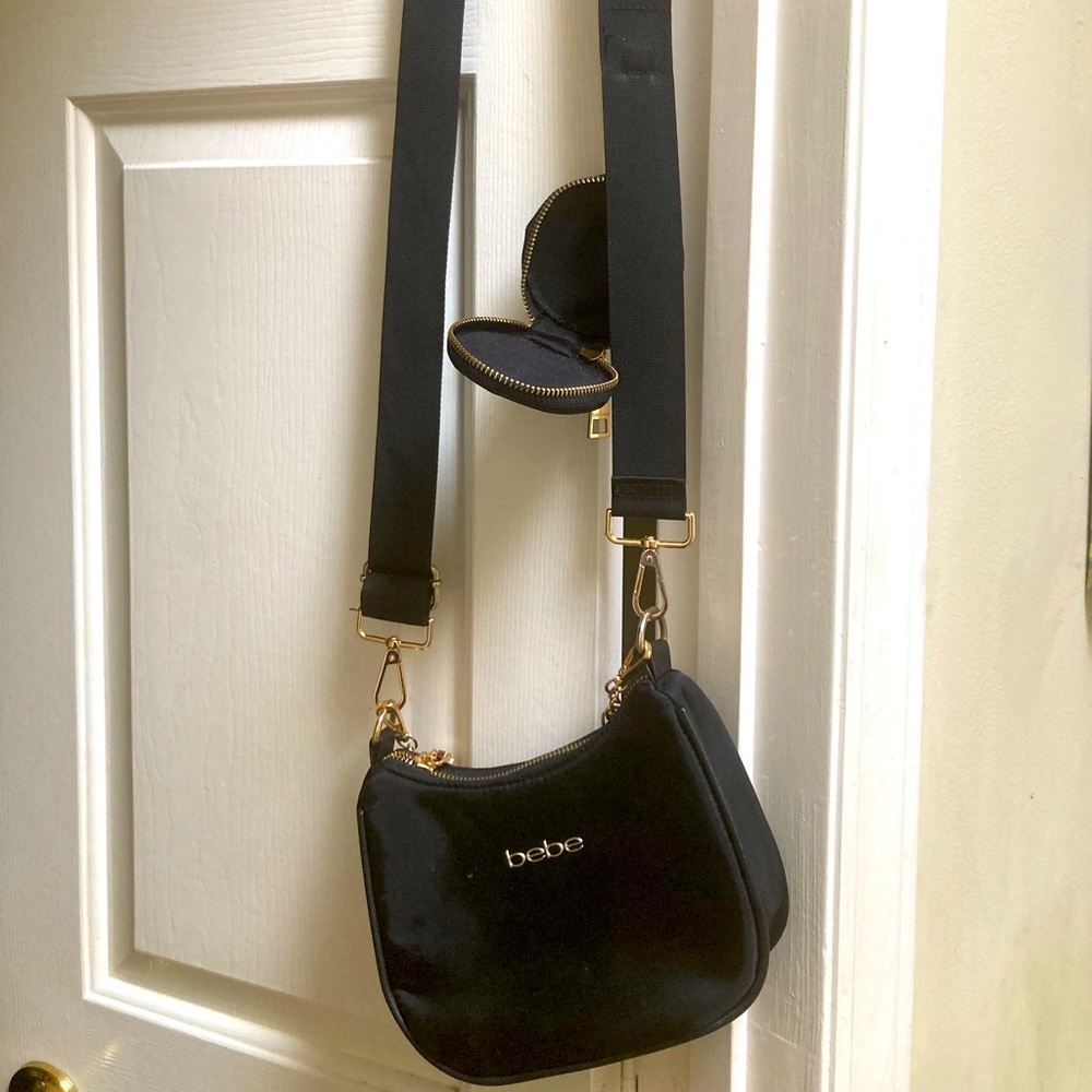Black Bebe small purse